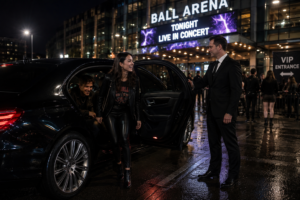 Concert Arrival at Ball Arena