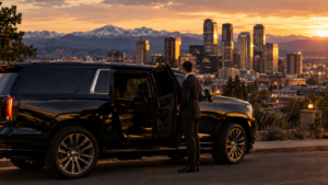 Contact Us at Alpha Limo Denver for luxury chauffeur service and airport transfers